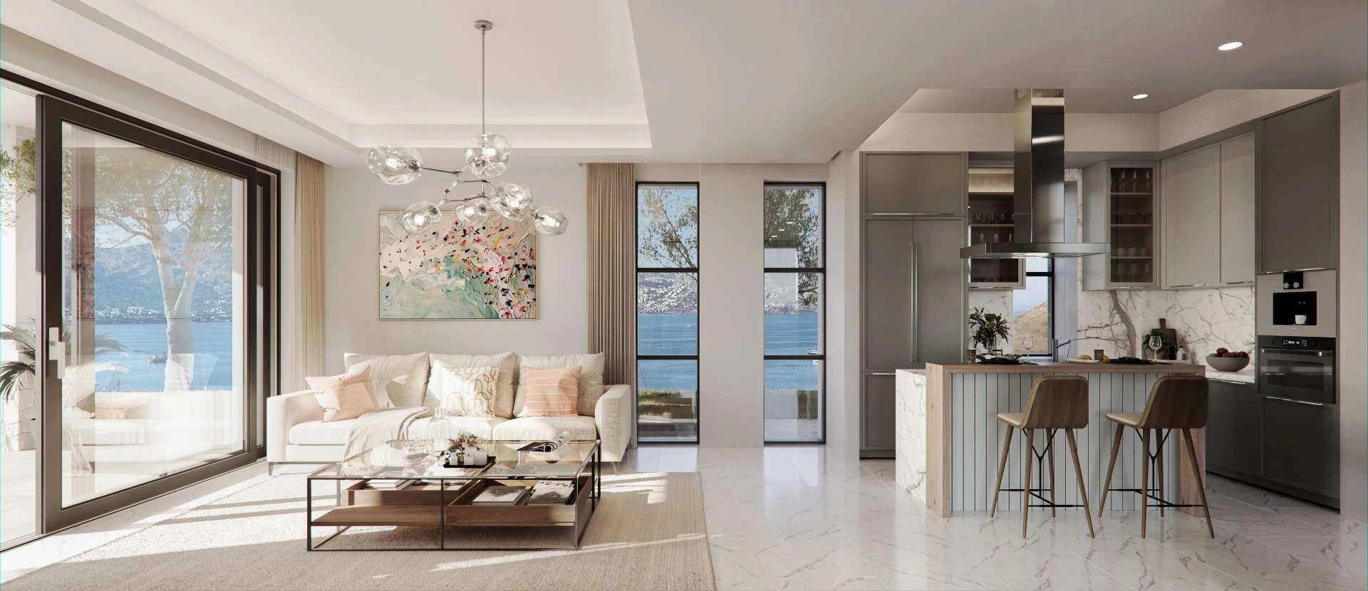 Роскошный проект рядом с Эгейским морем в Бодруме