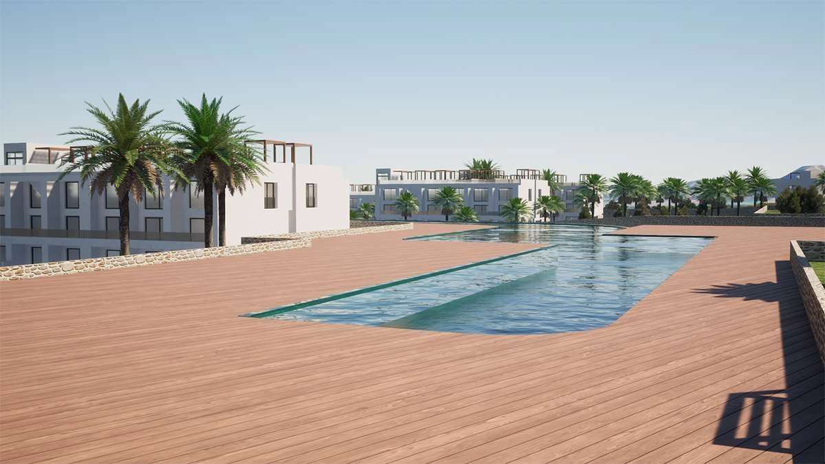 Роскошные апартаменты с видом на горы Северного Кипра