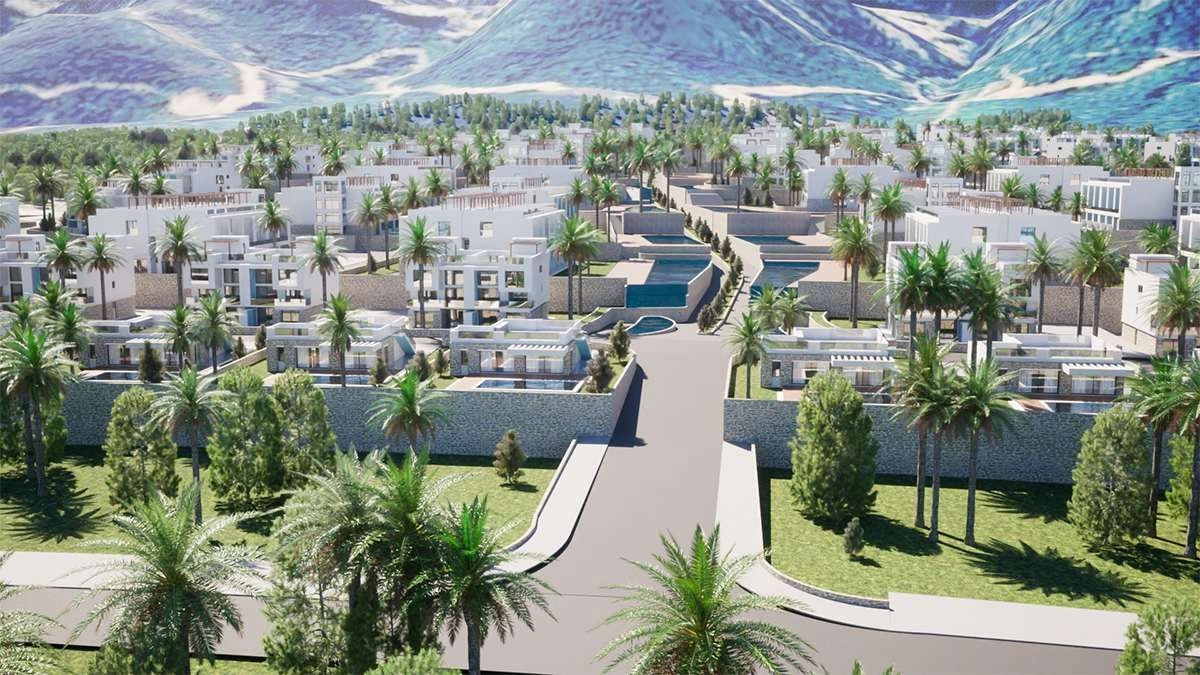 Роскошные апартаменты с видом на горы Северного Кипра