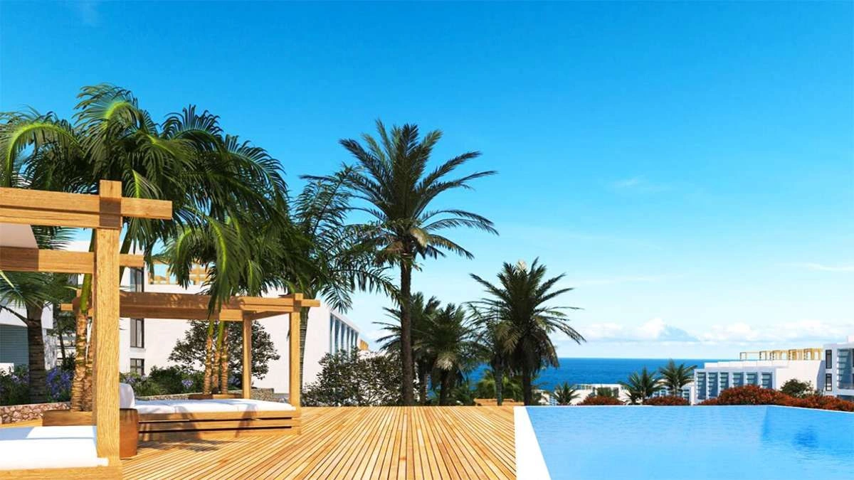 Роскошные апартаменты с видом на горы Северного Кипра