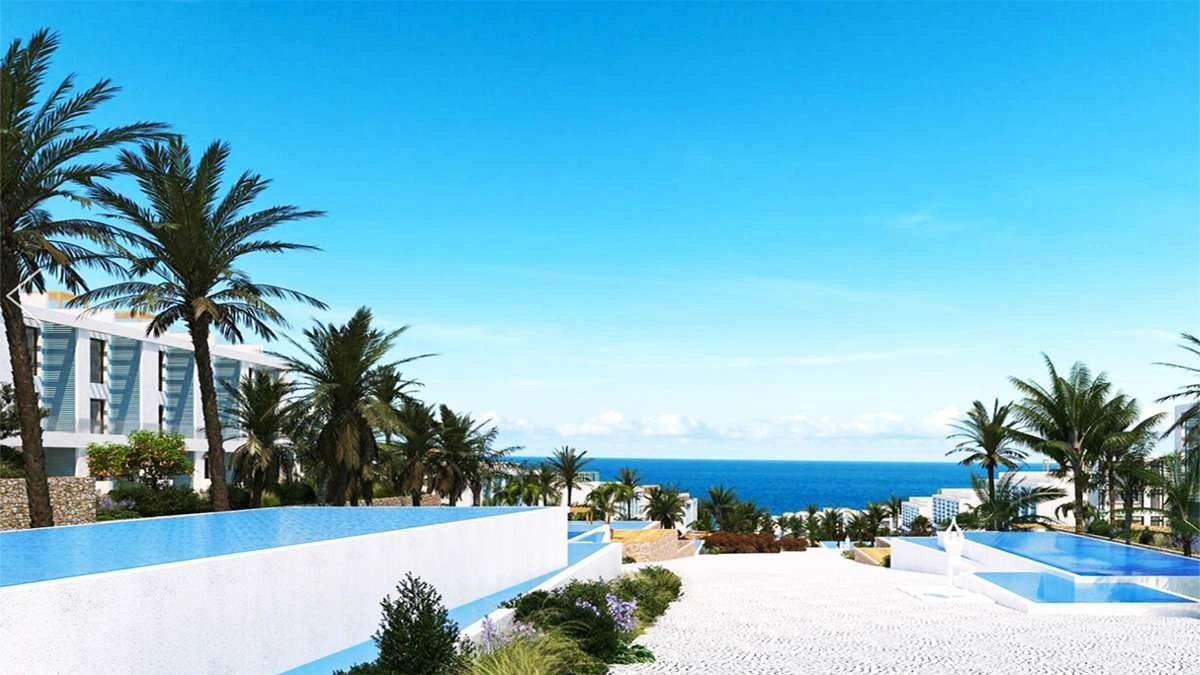 Роскошные апартаменты с видом на горы Северного Кипра