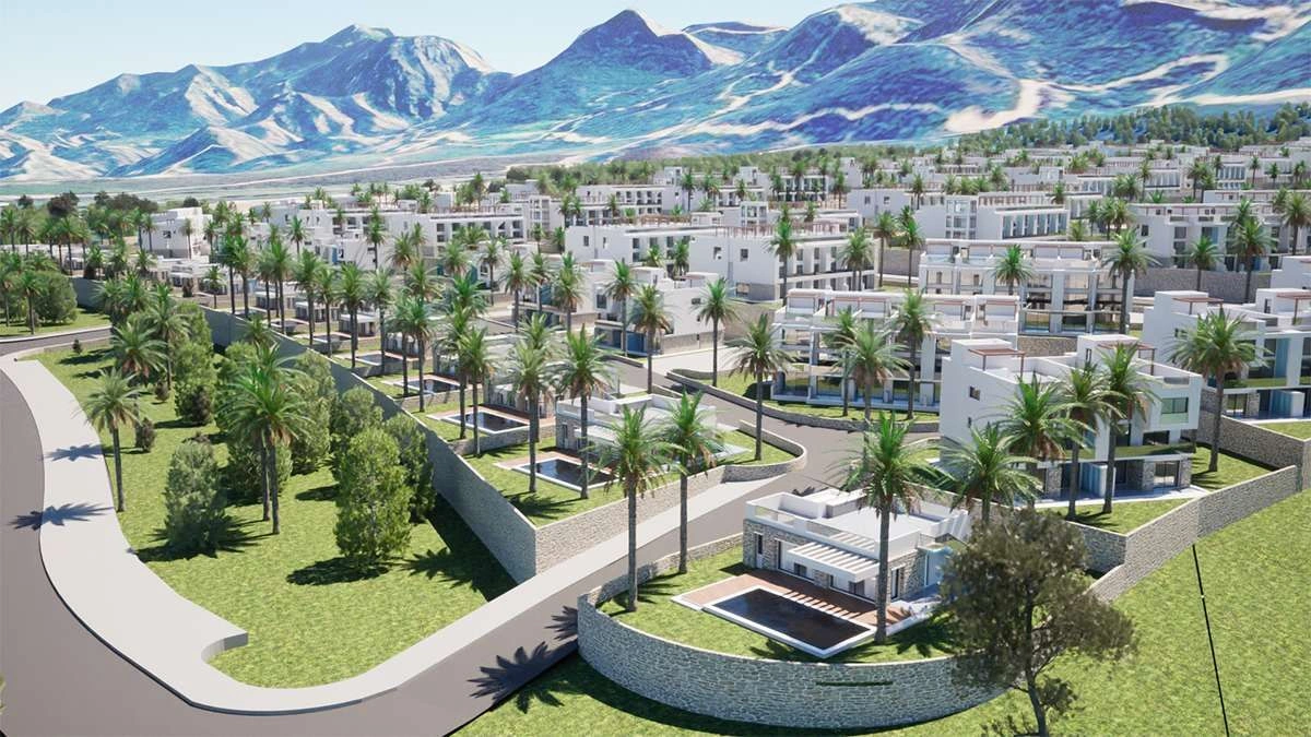 Роскошные апартаменты с видом на горы Северного Кипра