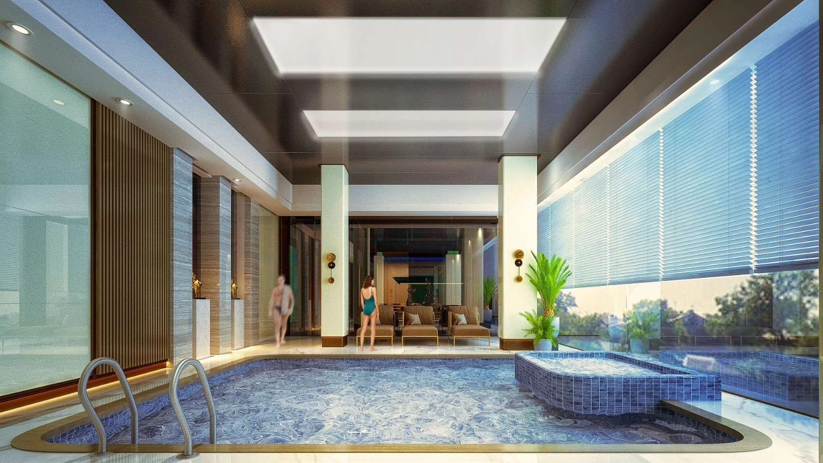 Статусный проект из 2 пятиэтажных жилых зданий