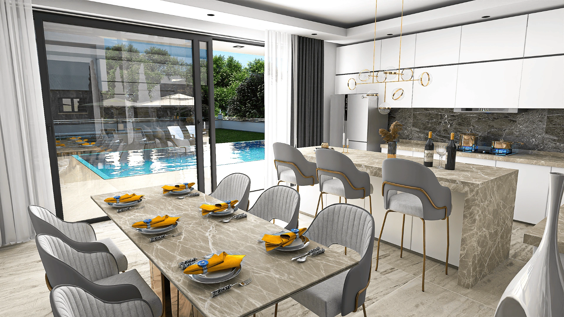 Роскошная вилла на Северном Кипре £650k ✅ зарубежная недвижимость