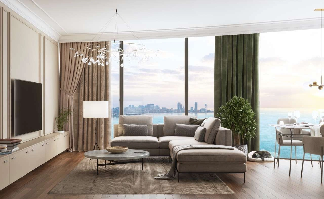 Роскошный комплекс на береговой линии Батуми