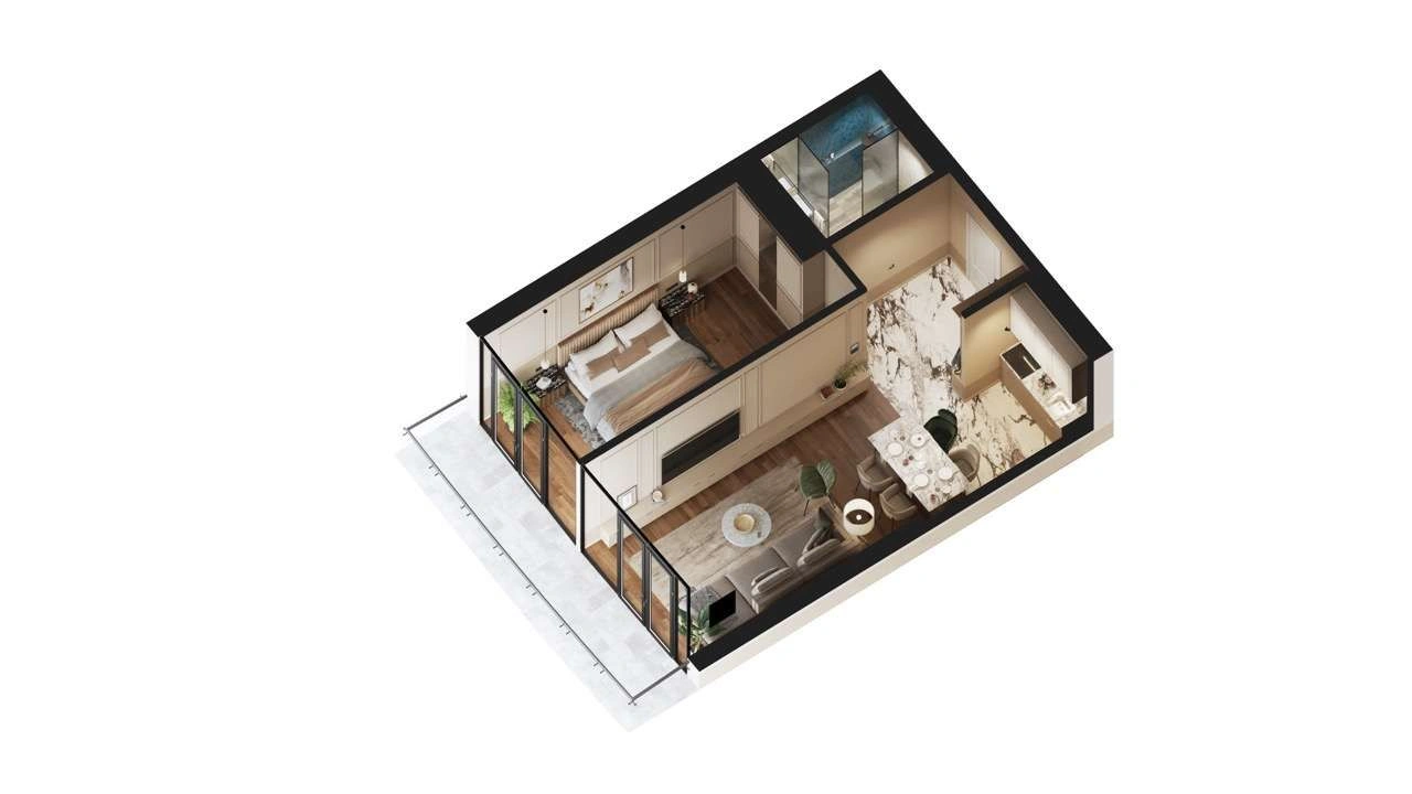 Роскошный комплекс на береговой линии Батуми