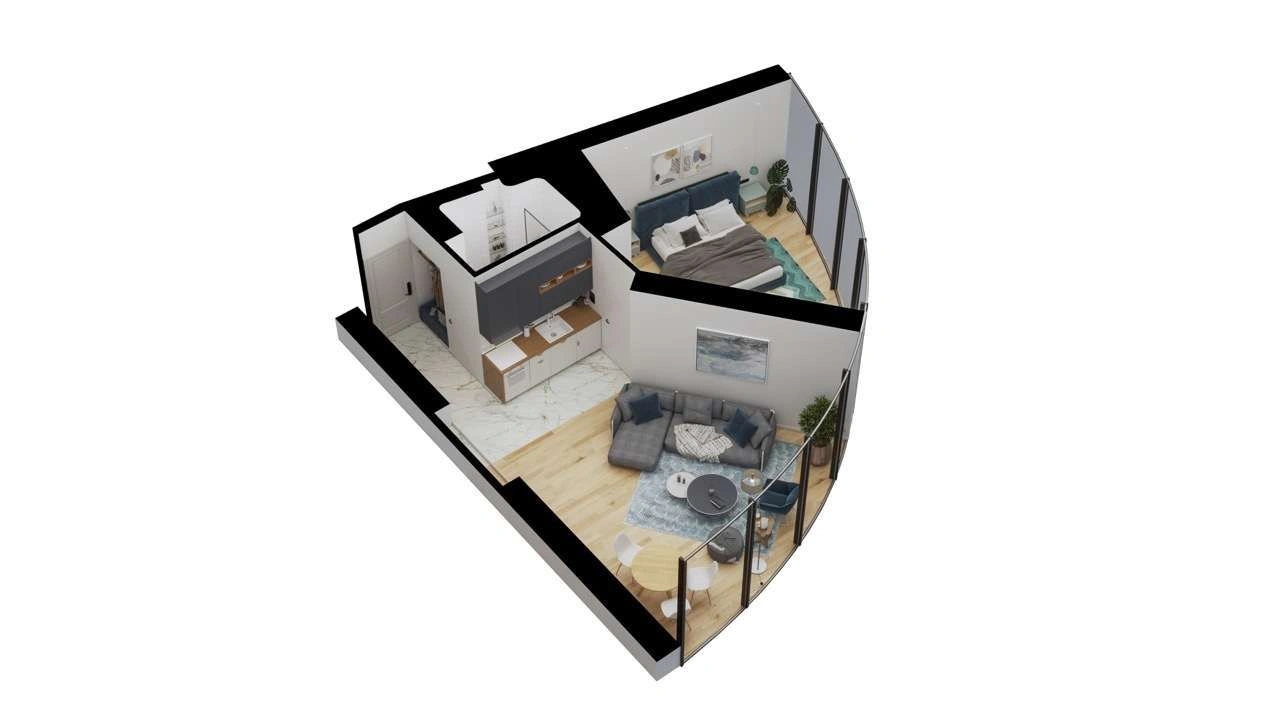 Роскошный комплекс на береговой линии Батуми