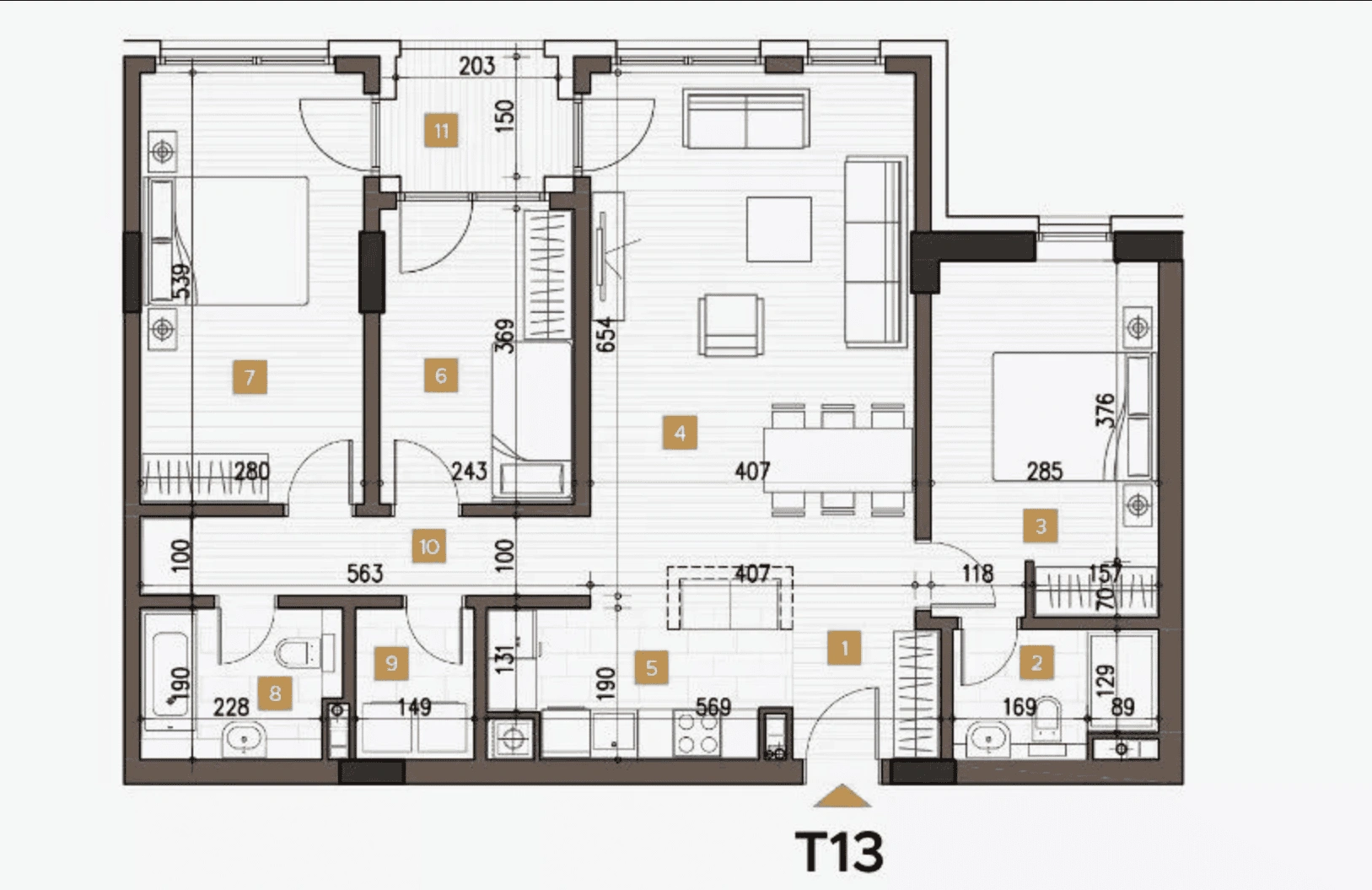 Жилой комплекс в западном районе Белграда