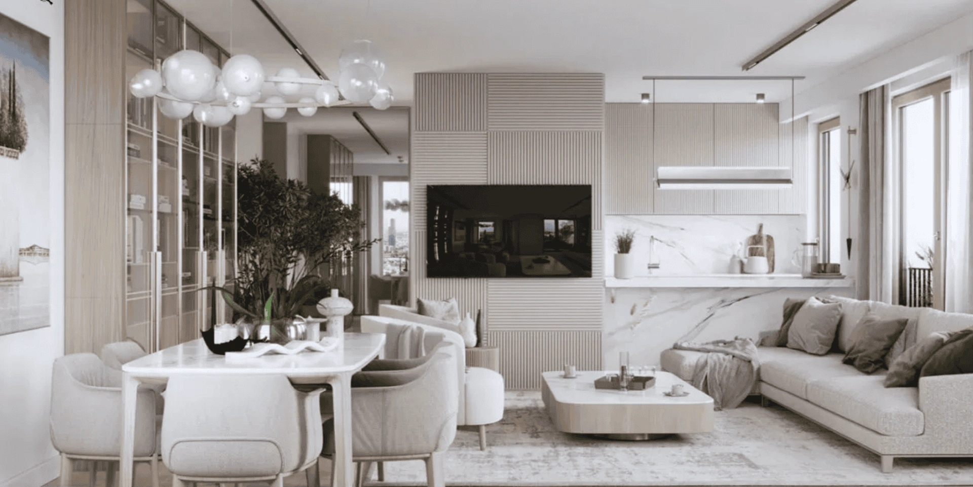 Жилой комплекс в западном районе Белграда