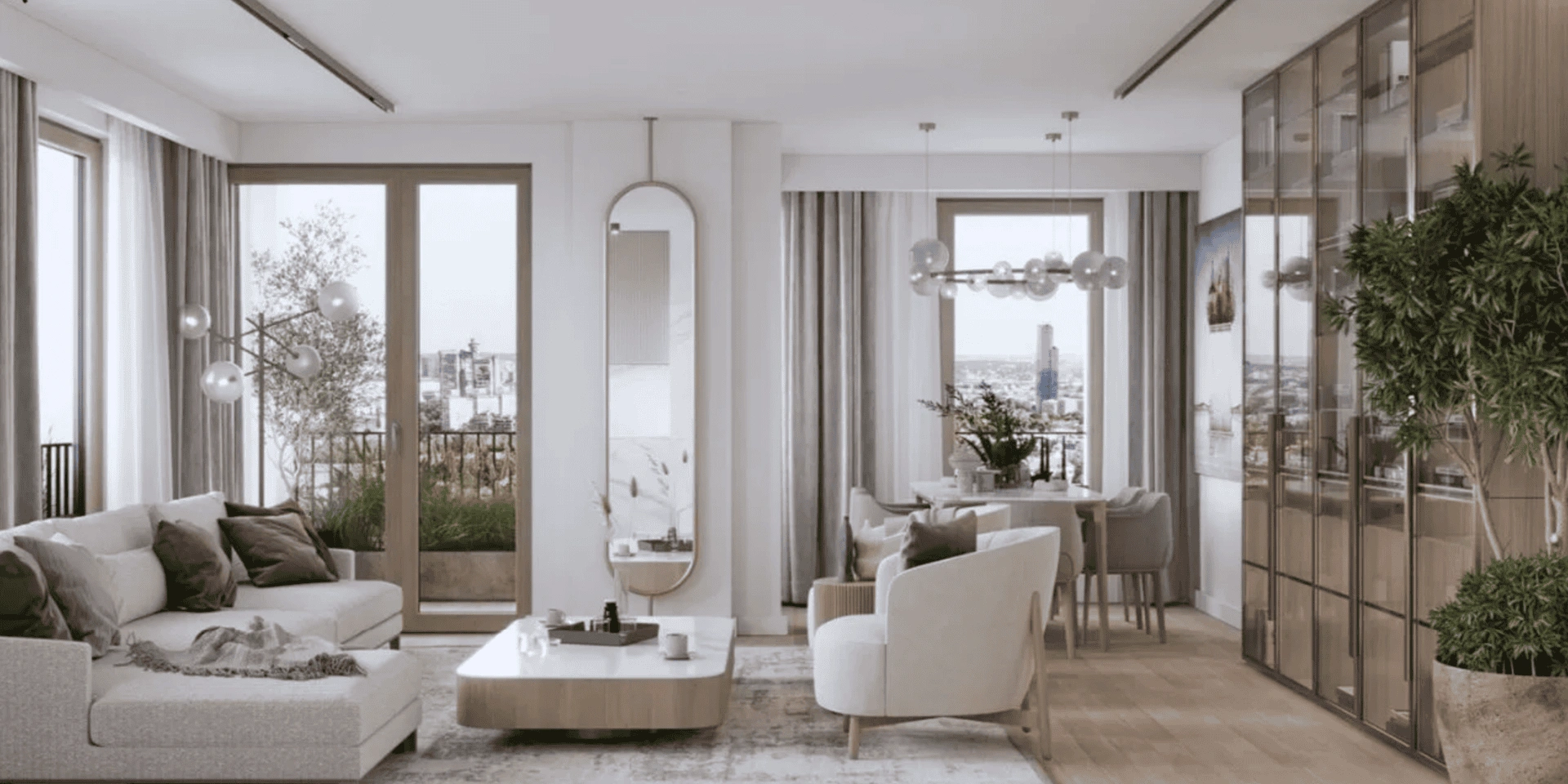 Жилой комплекс в западном районе Белграда