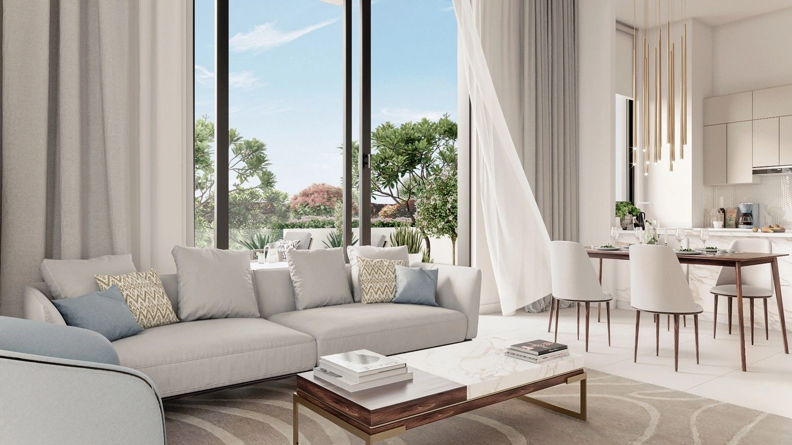 Роскошный жилой комплекс на побережье Омана