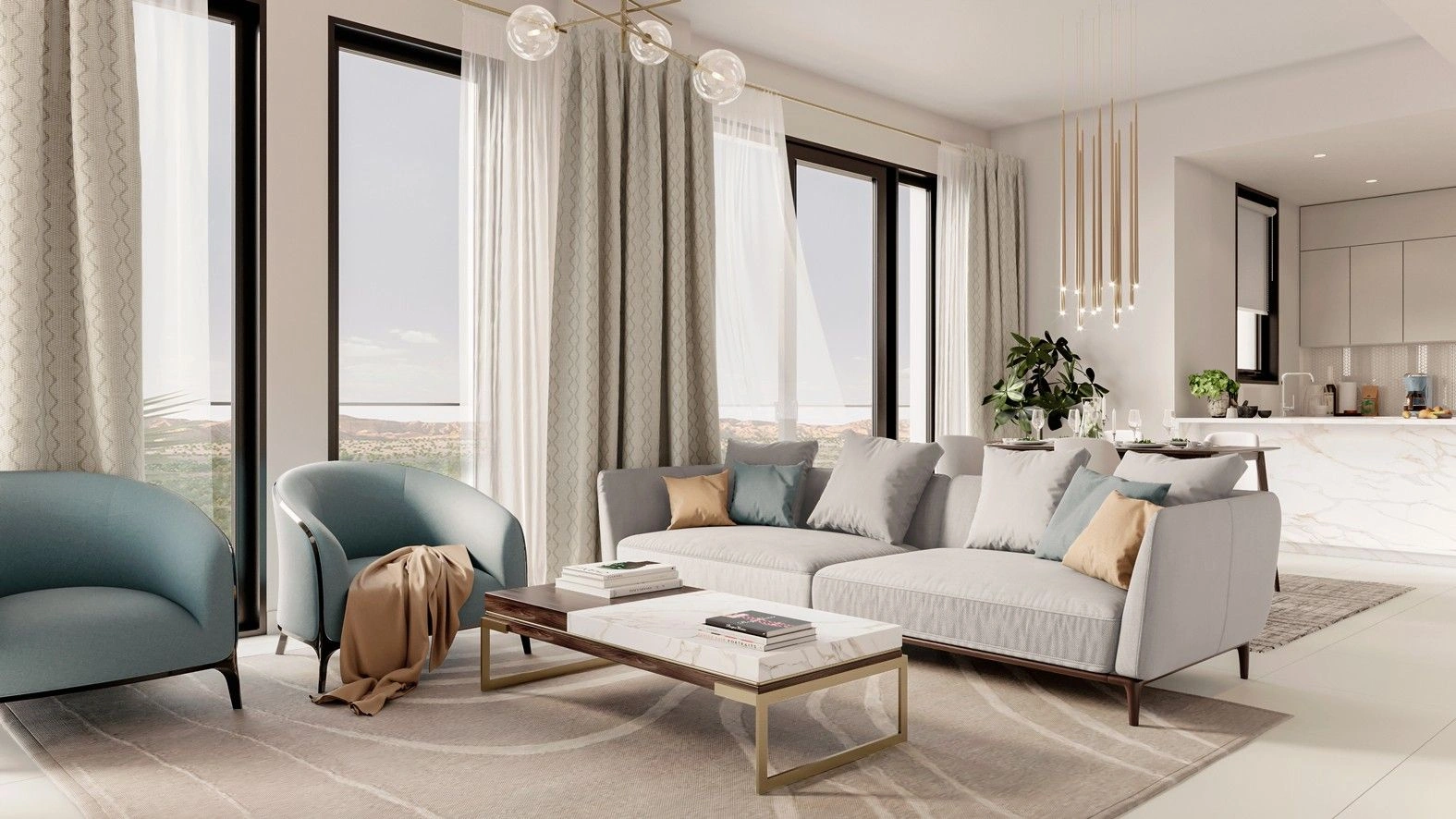 Роскошный жилой комплекс на побережье Омана