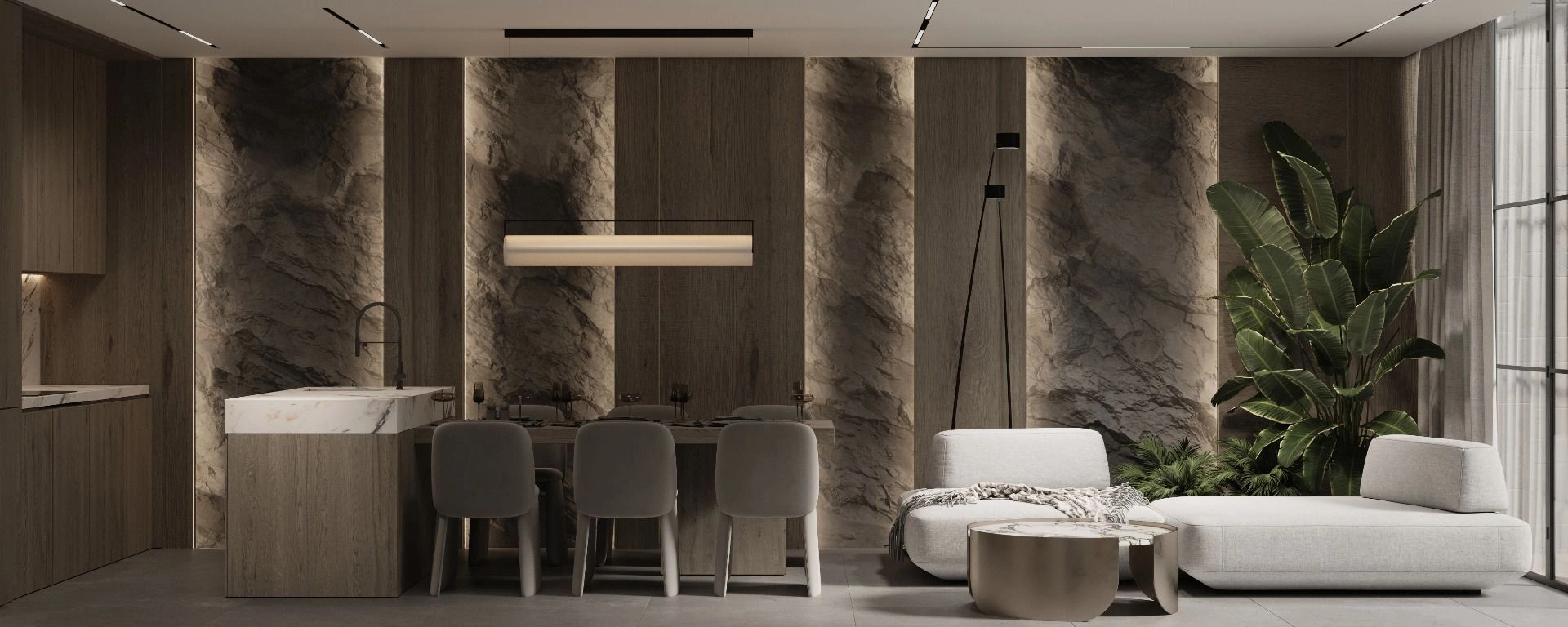 Премиальный комплекс из 10 двухспальных таунхаусов