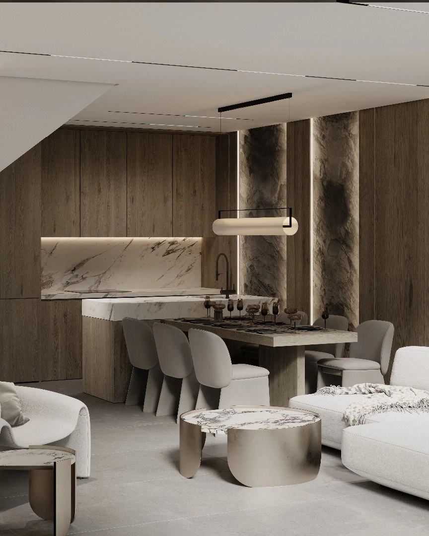 Премиальный комплекс из 10 двухспальных таунхаусов