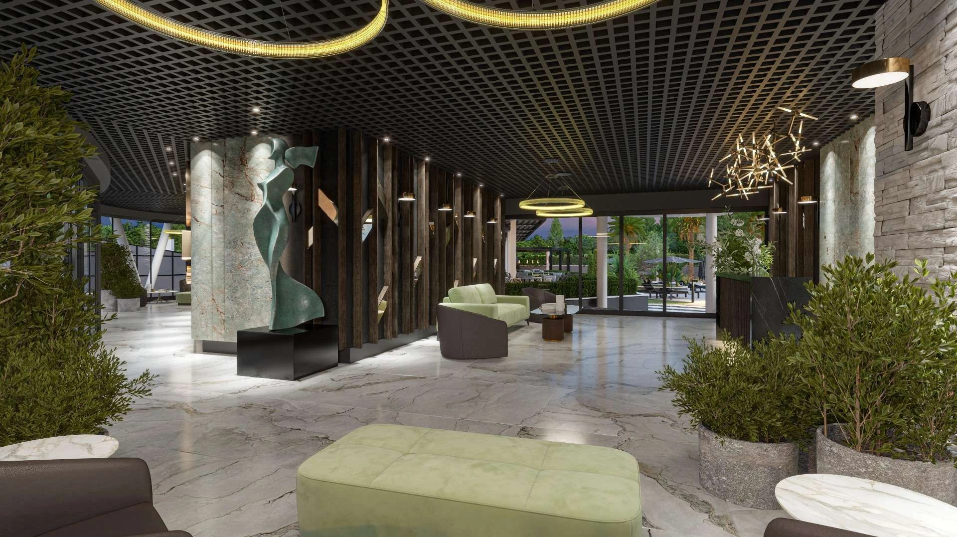 Роскошный жилой комплекс в Анталии