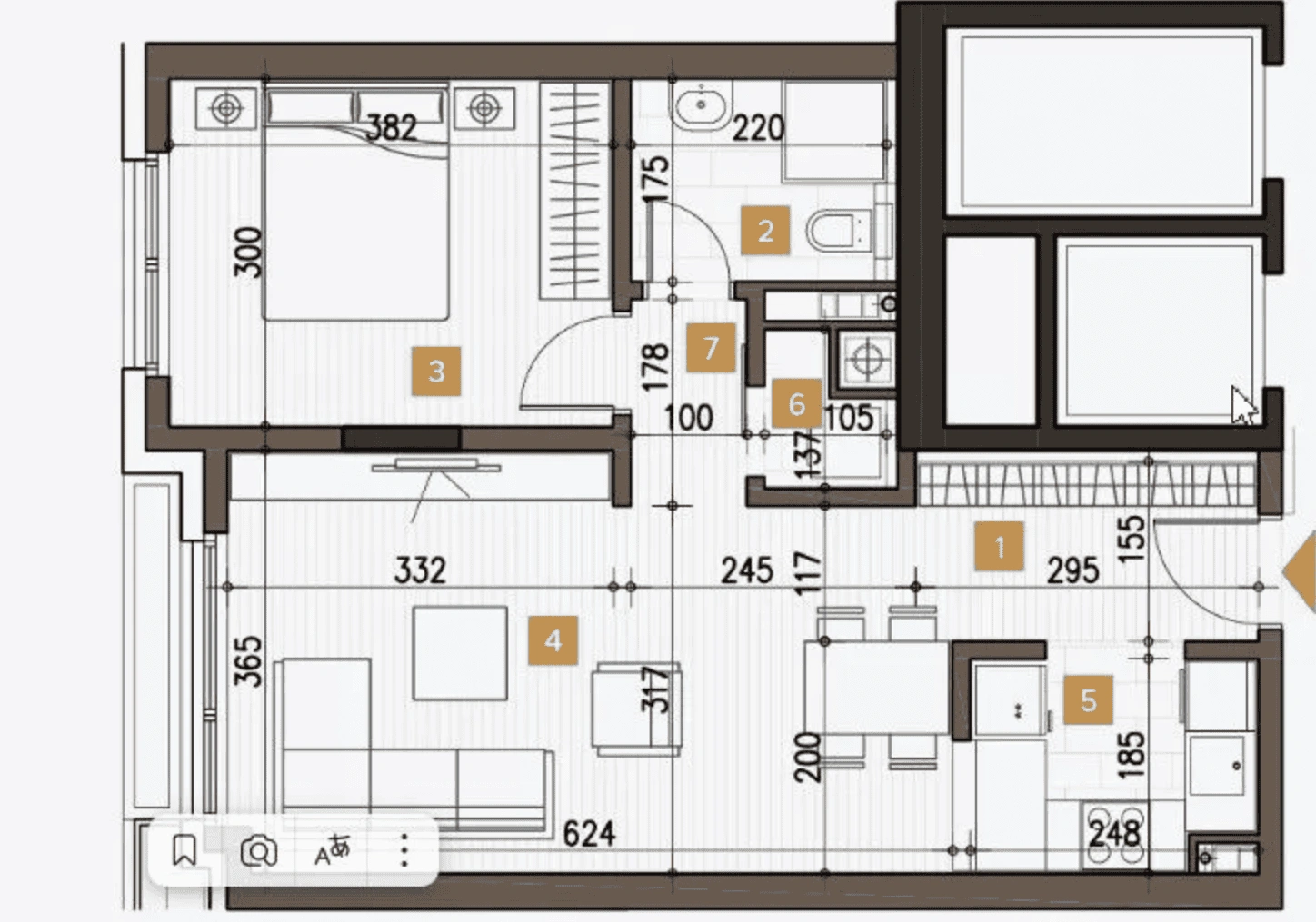 Уютный жилой комплекс на Бежании Сплит