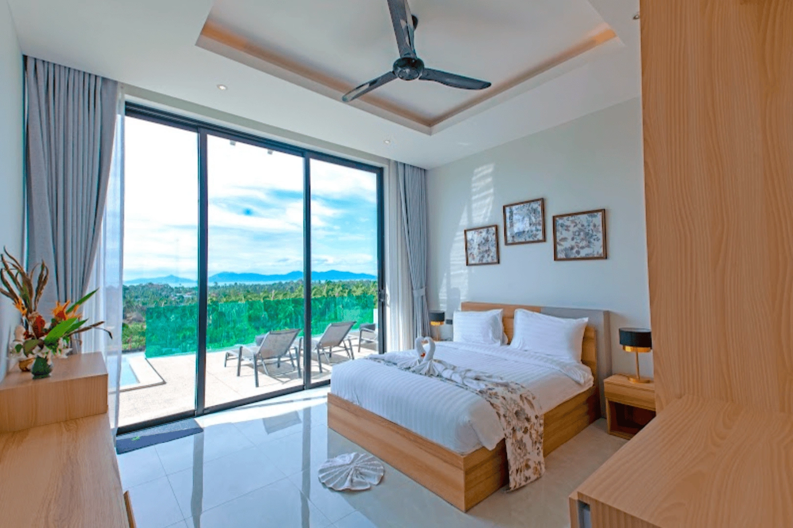 Complex of luxury villas in the center of Koh Samui