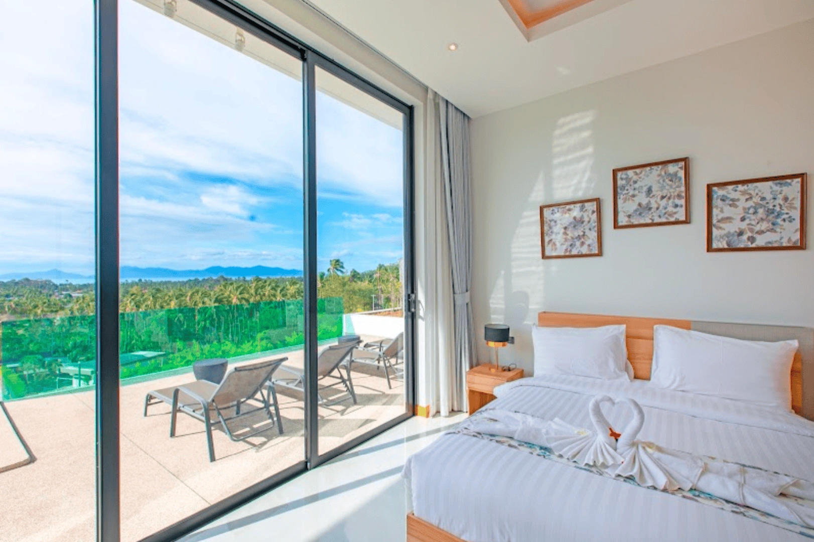 Complex of luxury villas in the center of Koh Samui