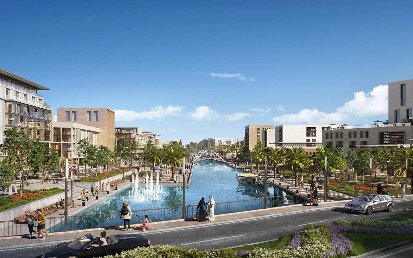 Жилой комплекс мирового класса с доступом к пляжу в центре эмирата Шарджа