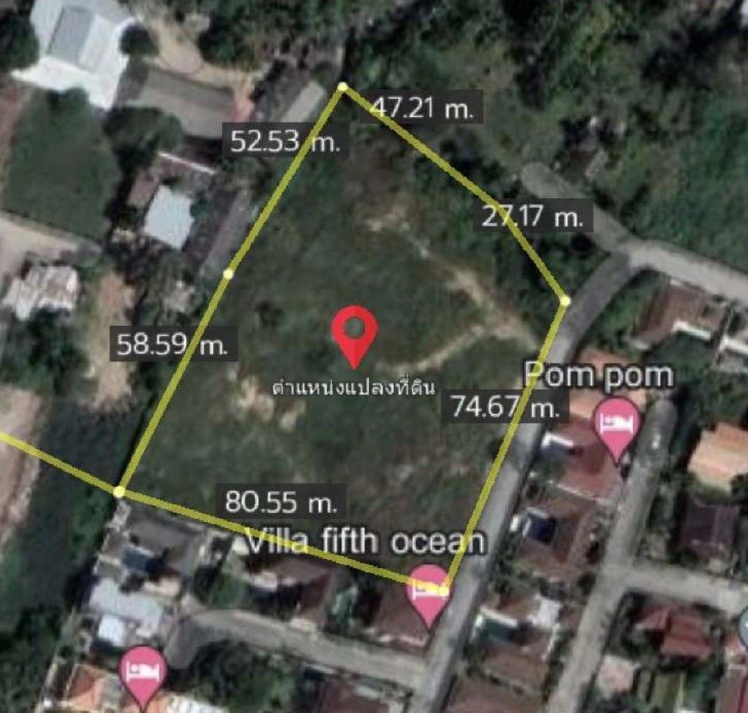 Участок для строительства вилл на острове Phuket, Таиланд