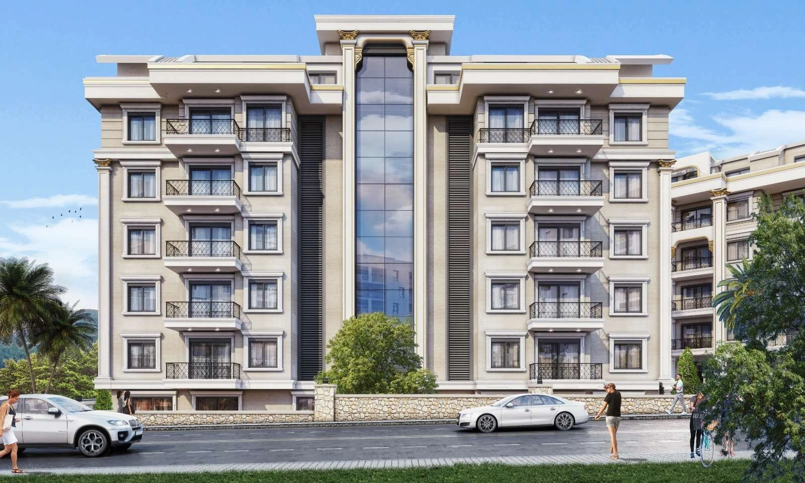 Новый жилой комплекс в городе Алания, Турция