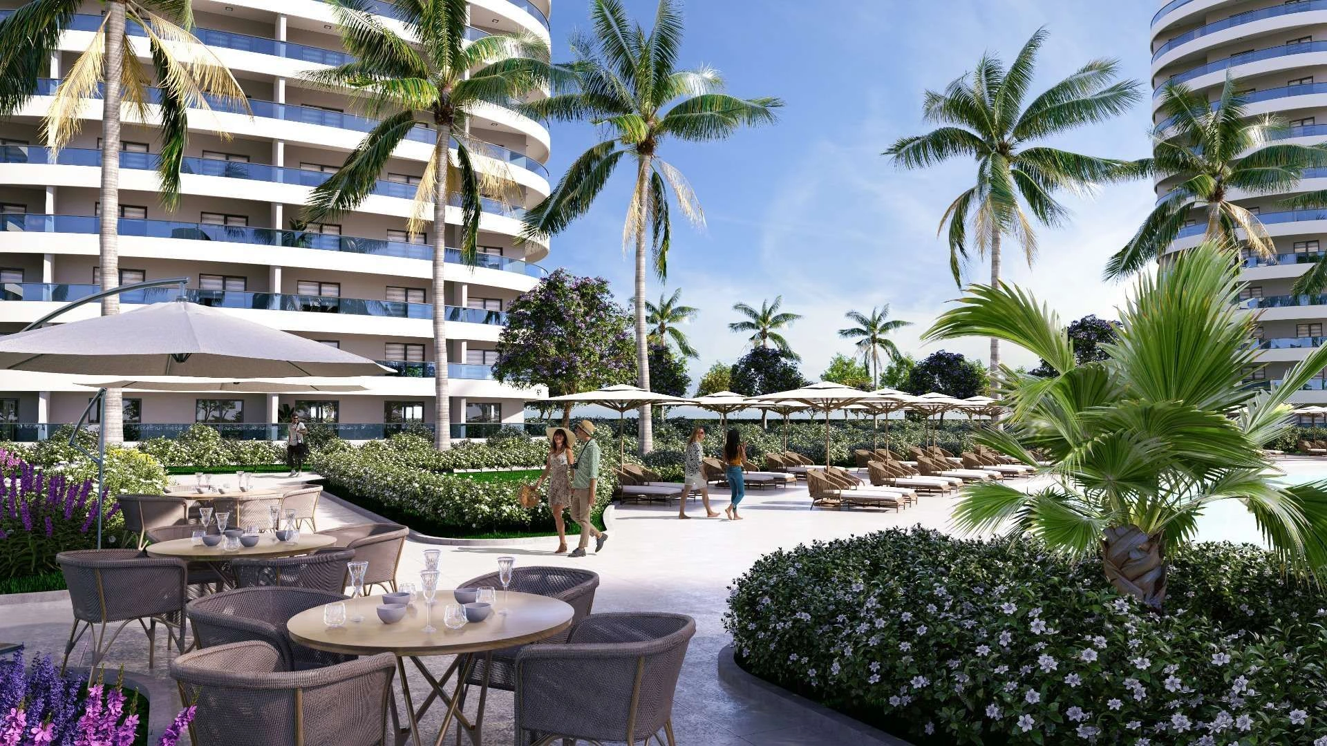 Эксклюзивный жилой комплекс на Long Beach в Искеле