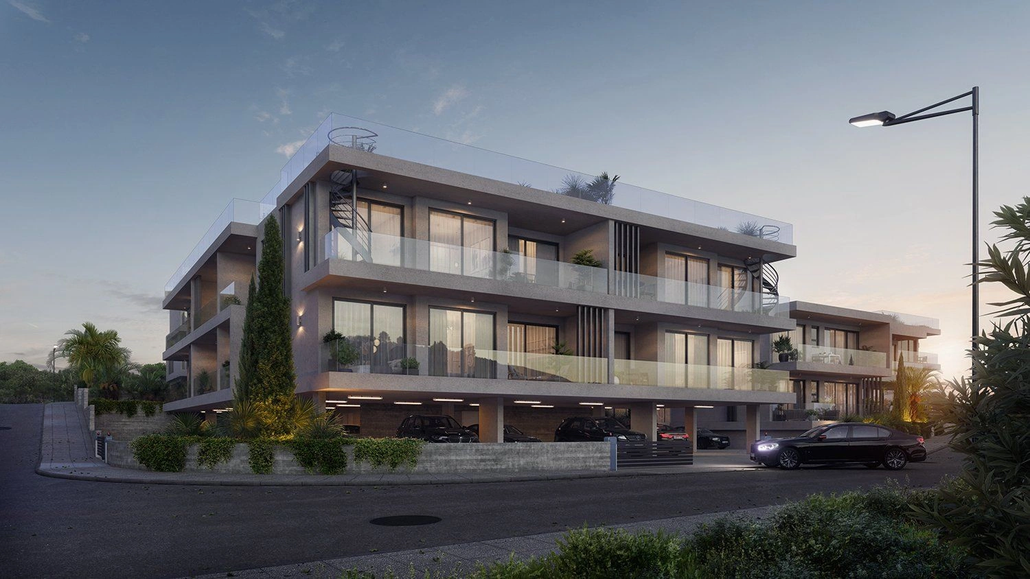 Эксклюзивный комплекс апартаментов в Пафосе