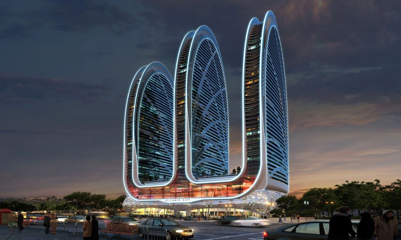 Новый ультрамодернный комплекс Батуми