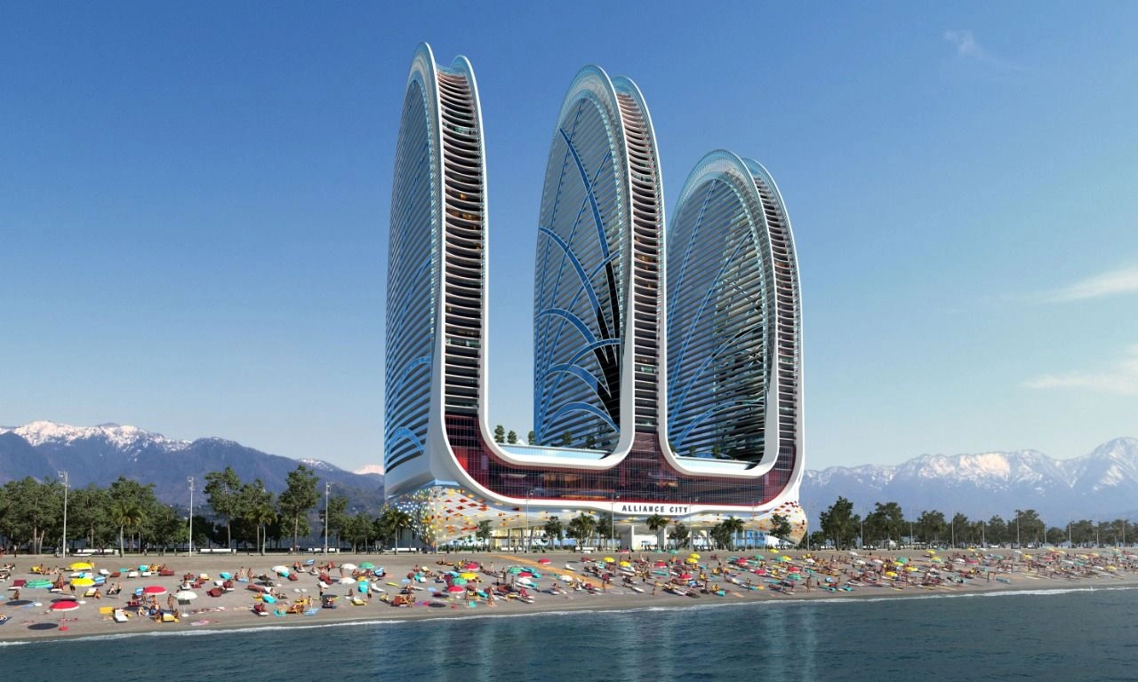 Новый ультрамодернный комплекс Батуми