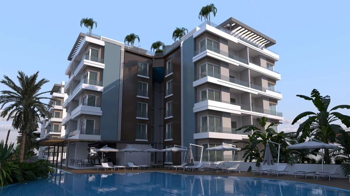 Современный проект на второй береговой линии Средиземного моря