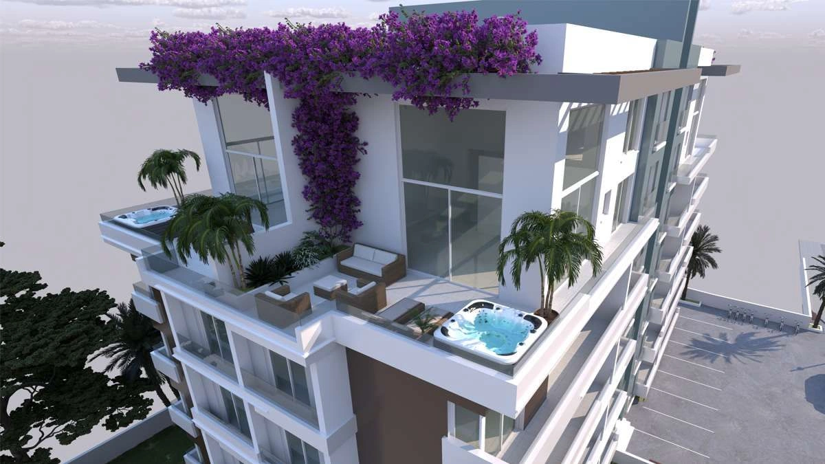 Современный проект на второй береговой линии Средиземного моря