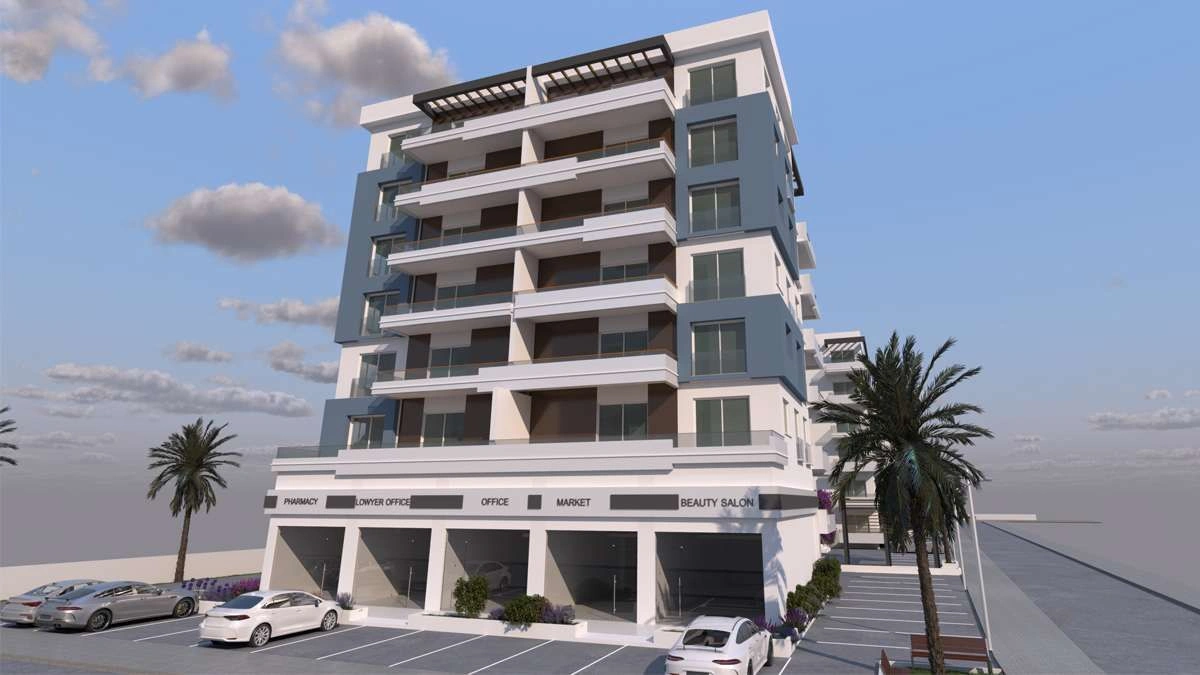 Современный проект на второй береговой линии Средиземного моря