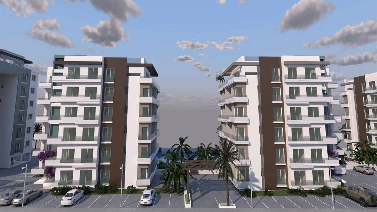 Современный проект на второй береговой линии Средиземного моря