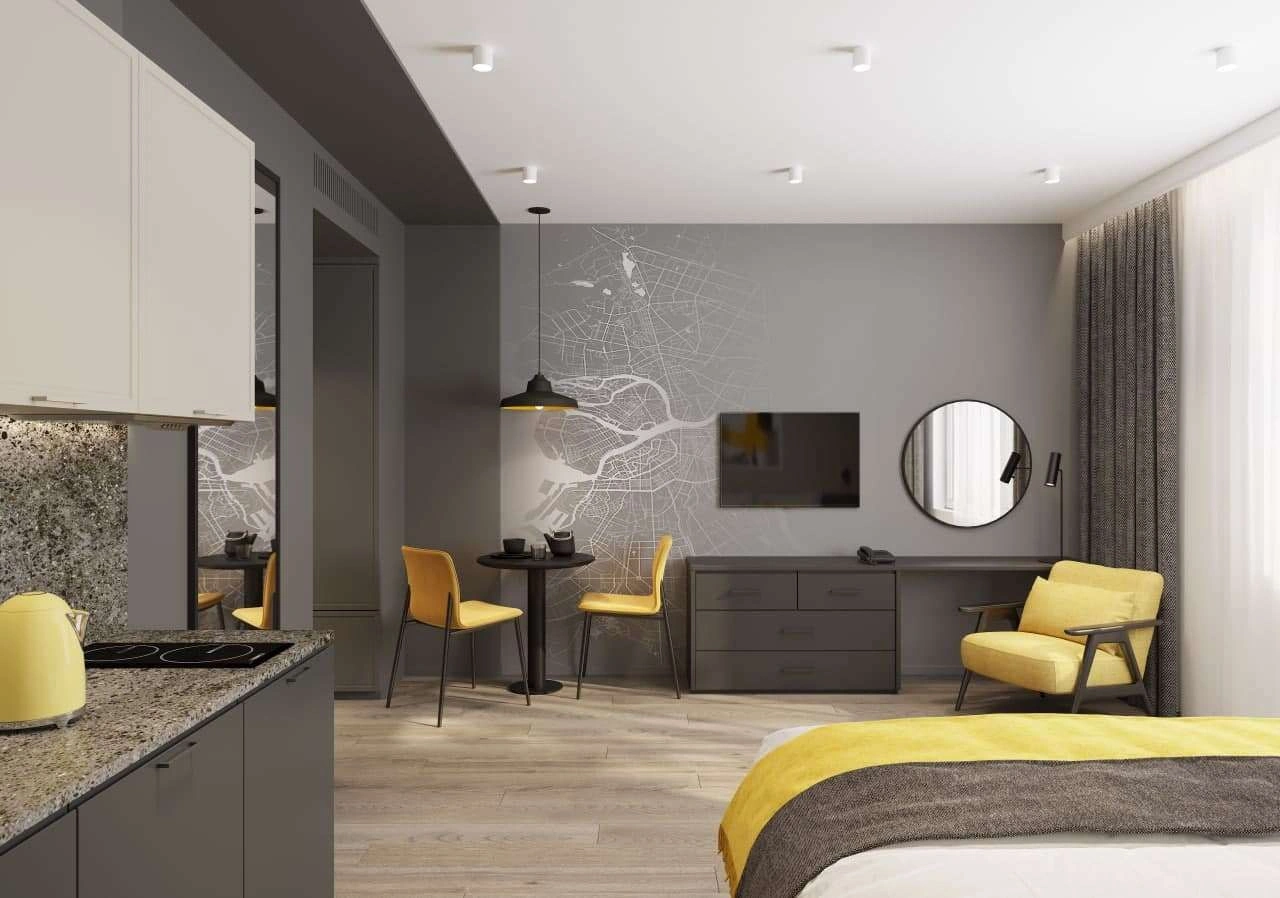 Элитный 16-этажный доходный отель 4⭐ в Санкт-Петербурге