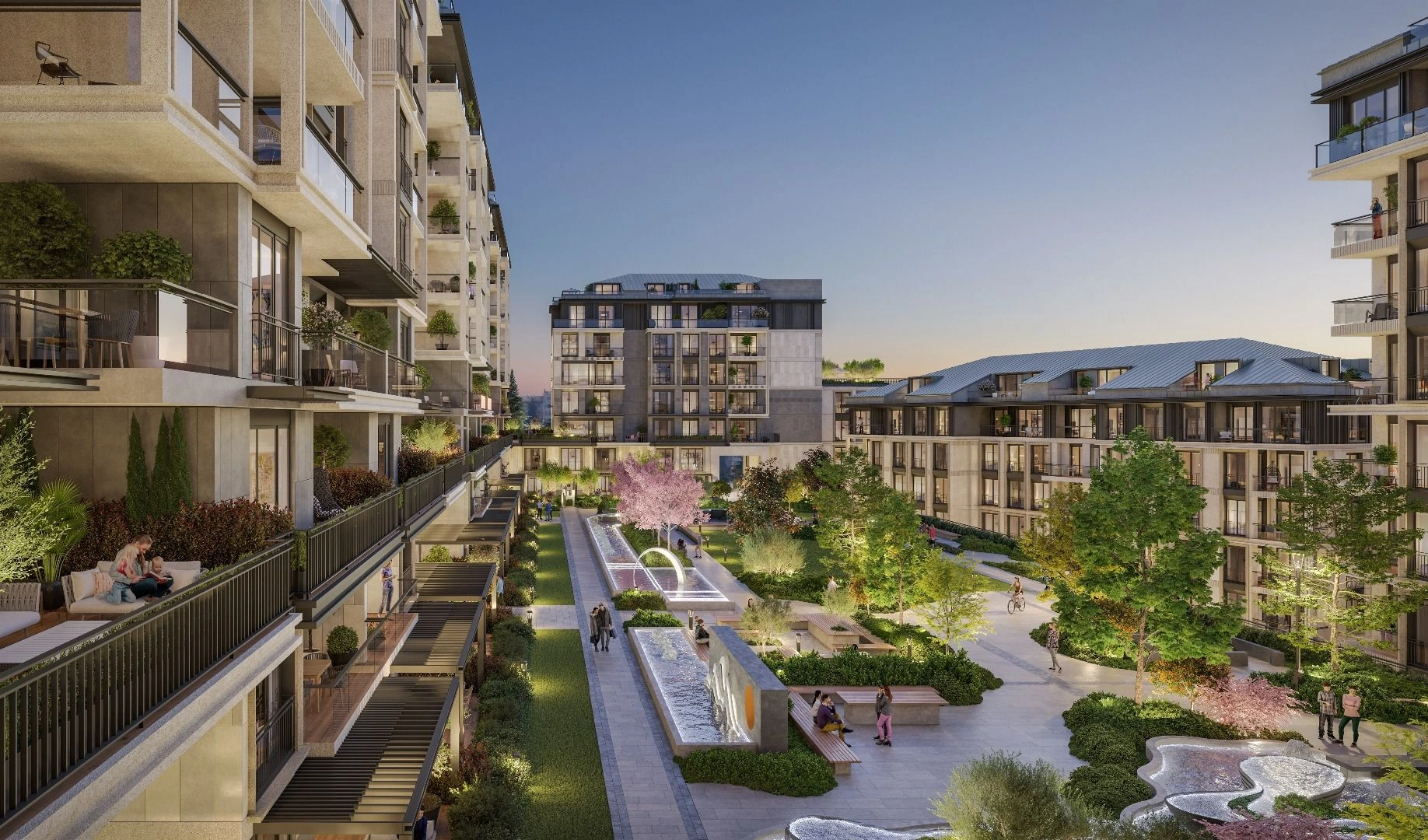 Престижный жилой комплекс в центре Стамбула