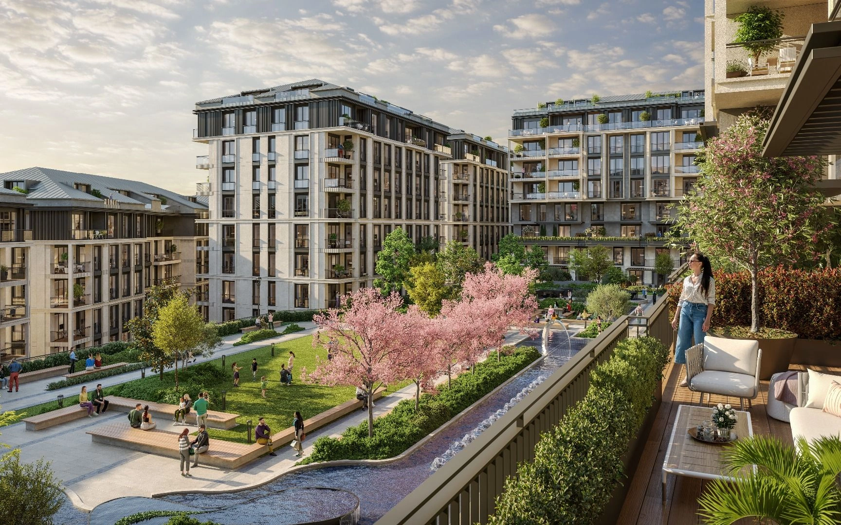 Престижный жилой комплекс в центре Стамбула