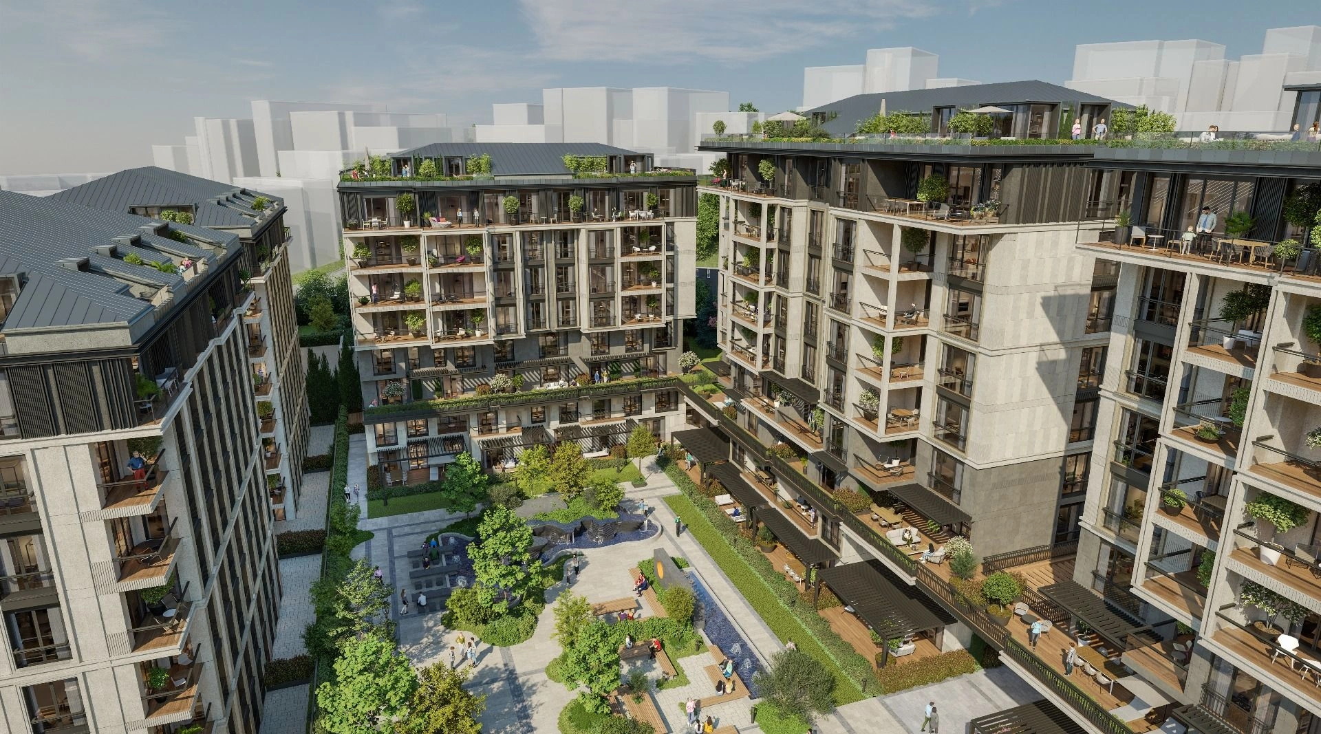 Престижный жилой комплекс в центре Стамбула