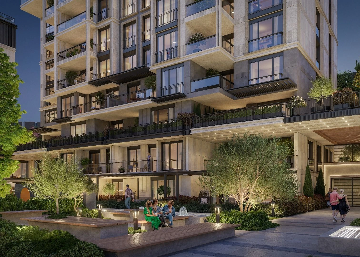 Престижный жилой комплекс в центре Стамбула