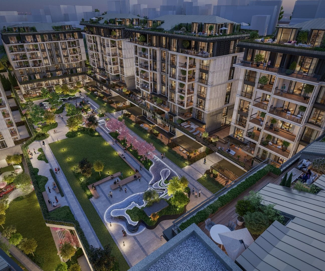 Престижный жилой комплекс в центре Стамбула