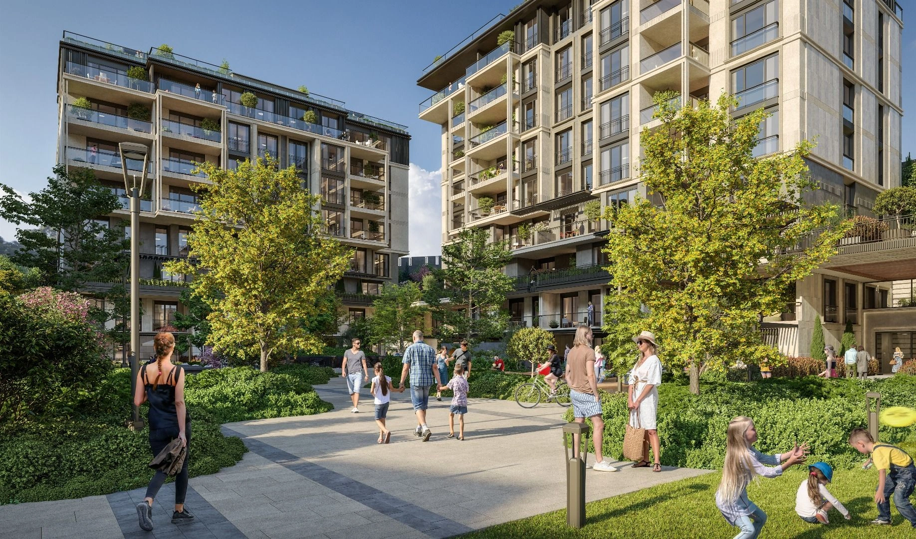 Престижный жилой комплекс в центре Стамбула