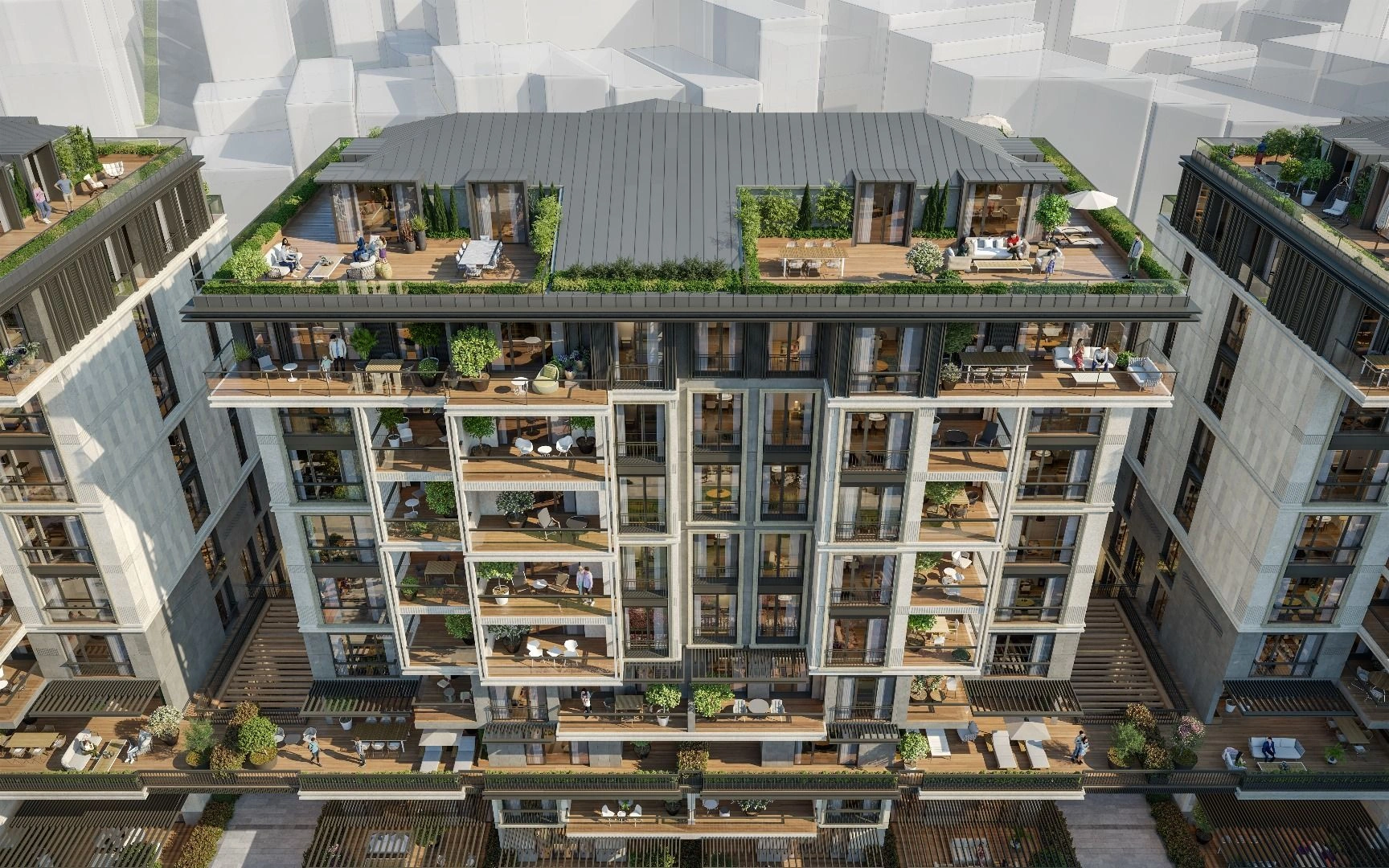 Престижный жилой комплекс в центре Стамбула