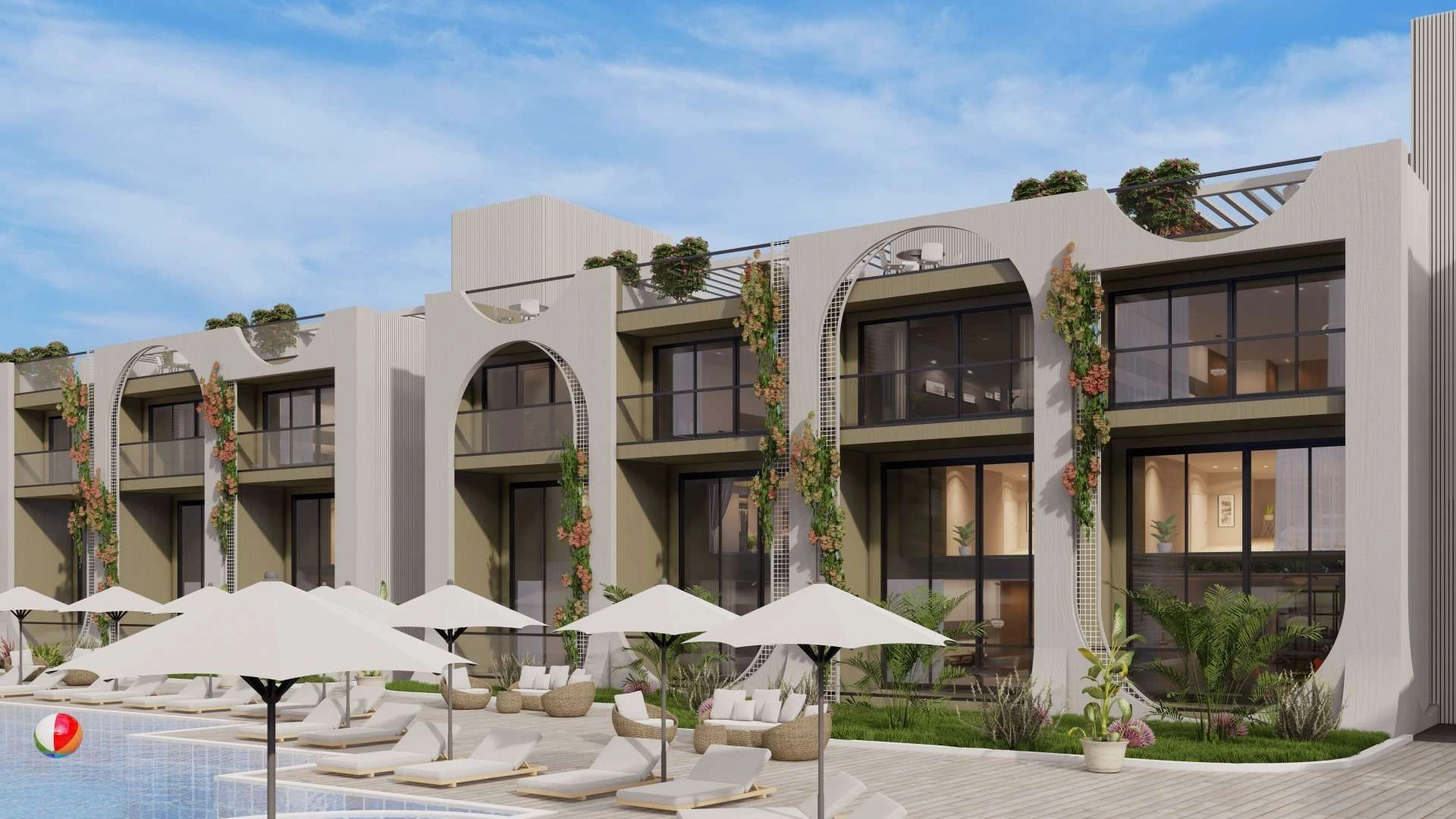 Эксклюзивные апартаменты с панорамным видом на Северный Кипр