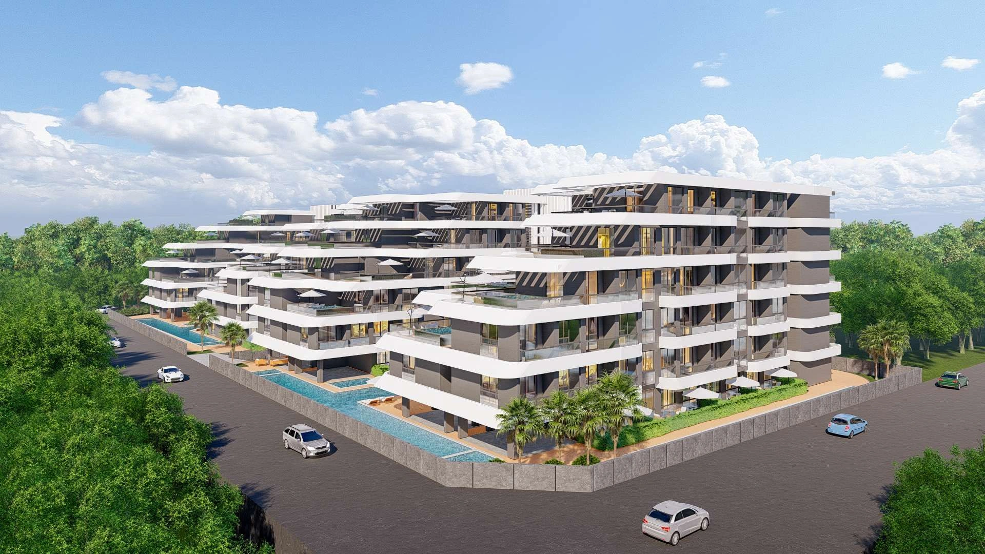 Large-scale project in a new area of Antalya