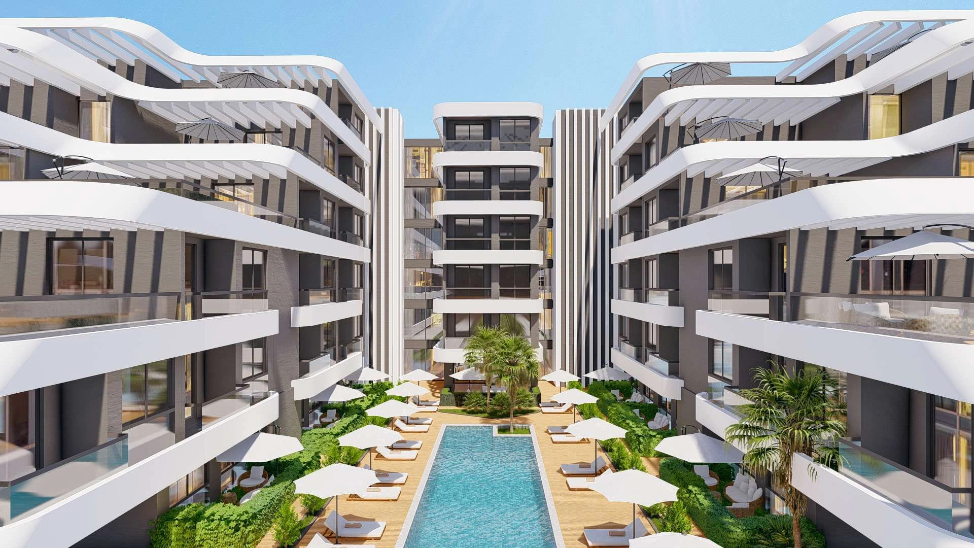 Large-scale project in a new area of Antalya