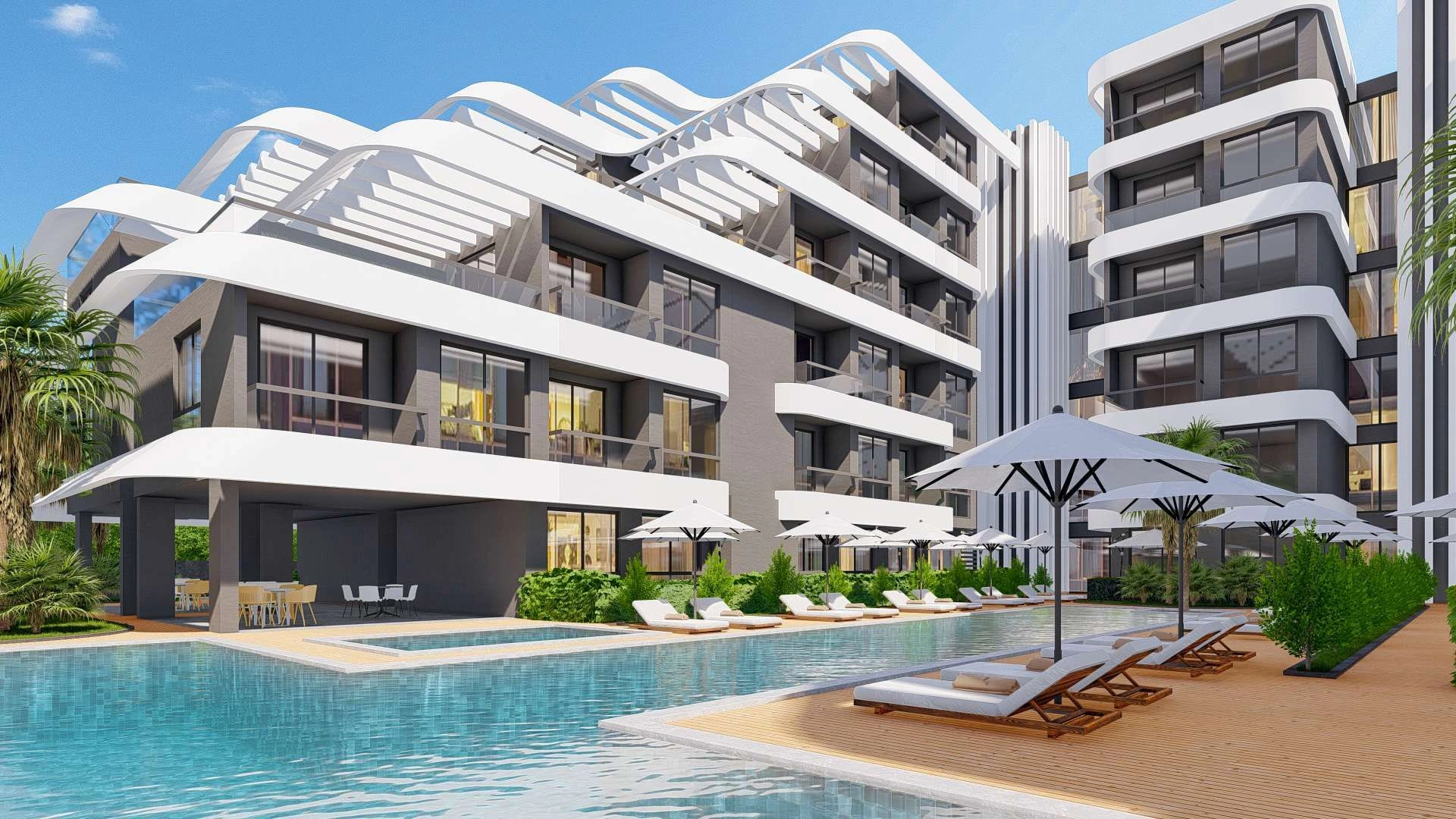Large-scale project in a new area of Antalya
