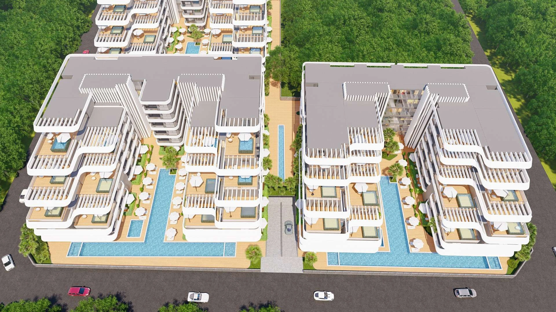 Large-scale project in a new area of Antalya