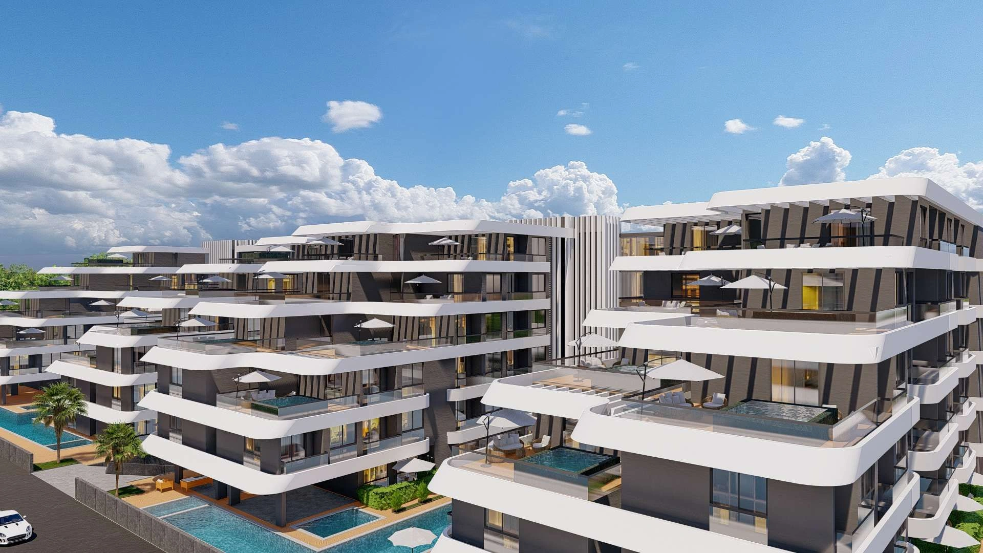 Large-scale project in a new area of Antalya