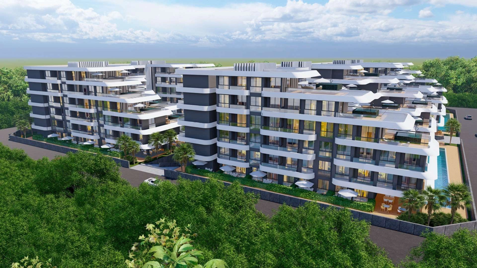 Large-scale project in a new area of Antalya