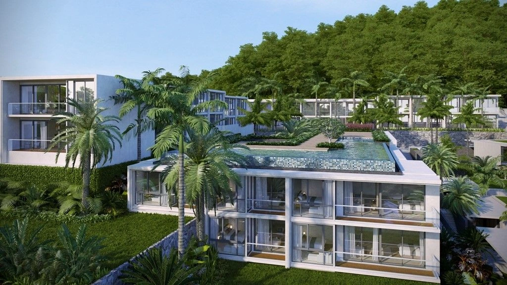 Complex of luxury condominiums and villas Phuket