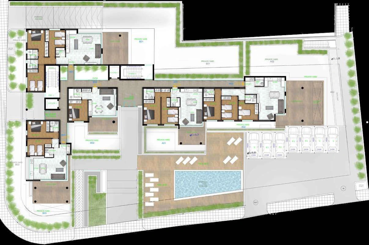 Комплекс в престижном районе Маккензи, Кипр